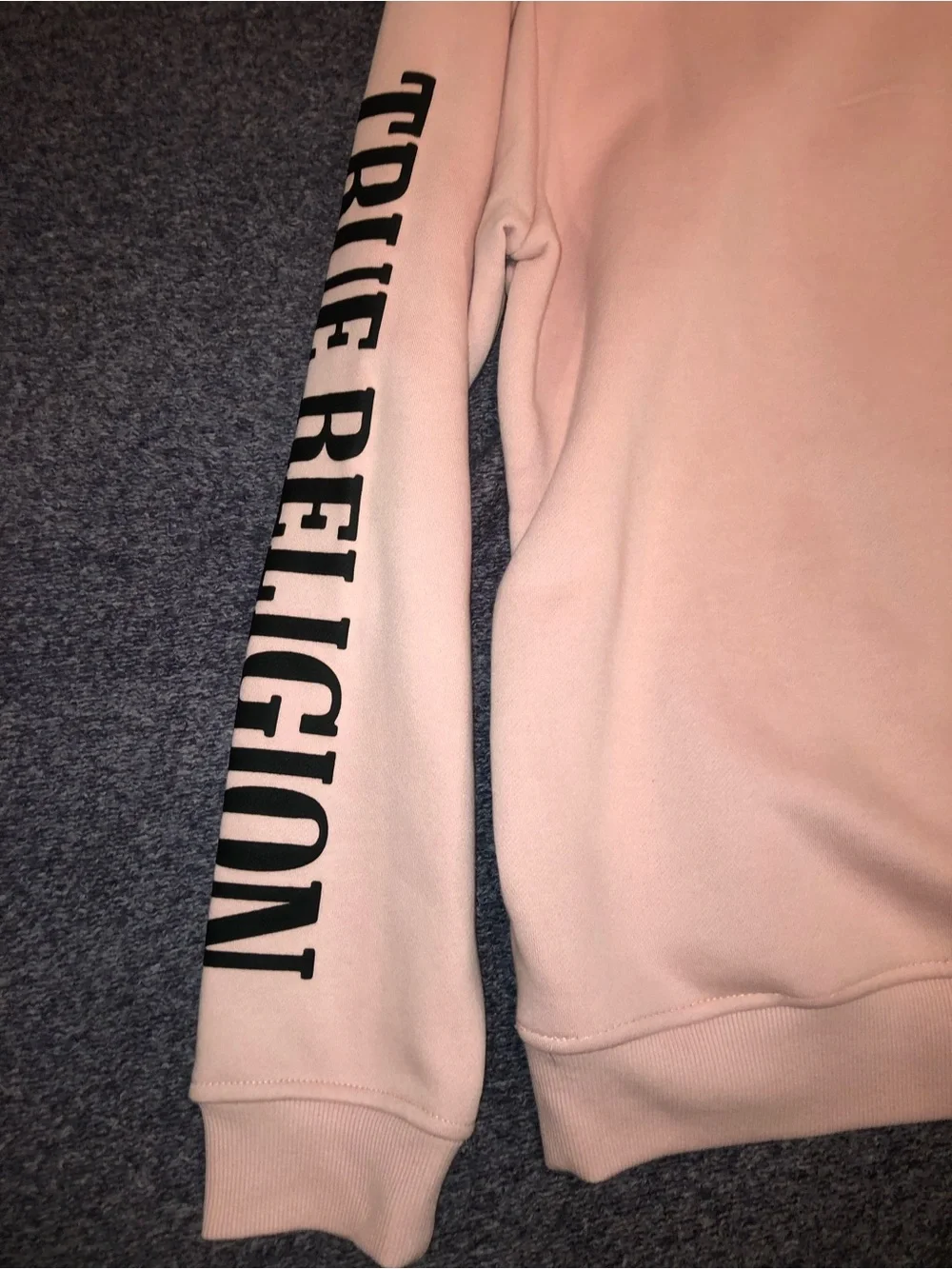 True Religion Pink Buddha Hoodie